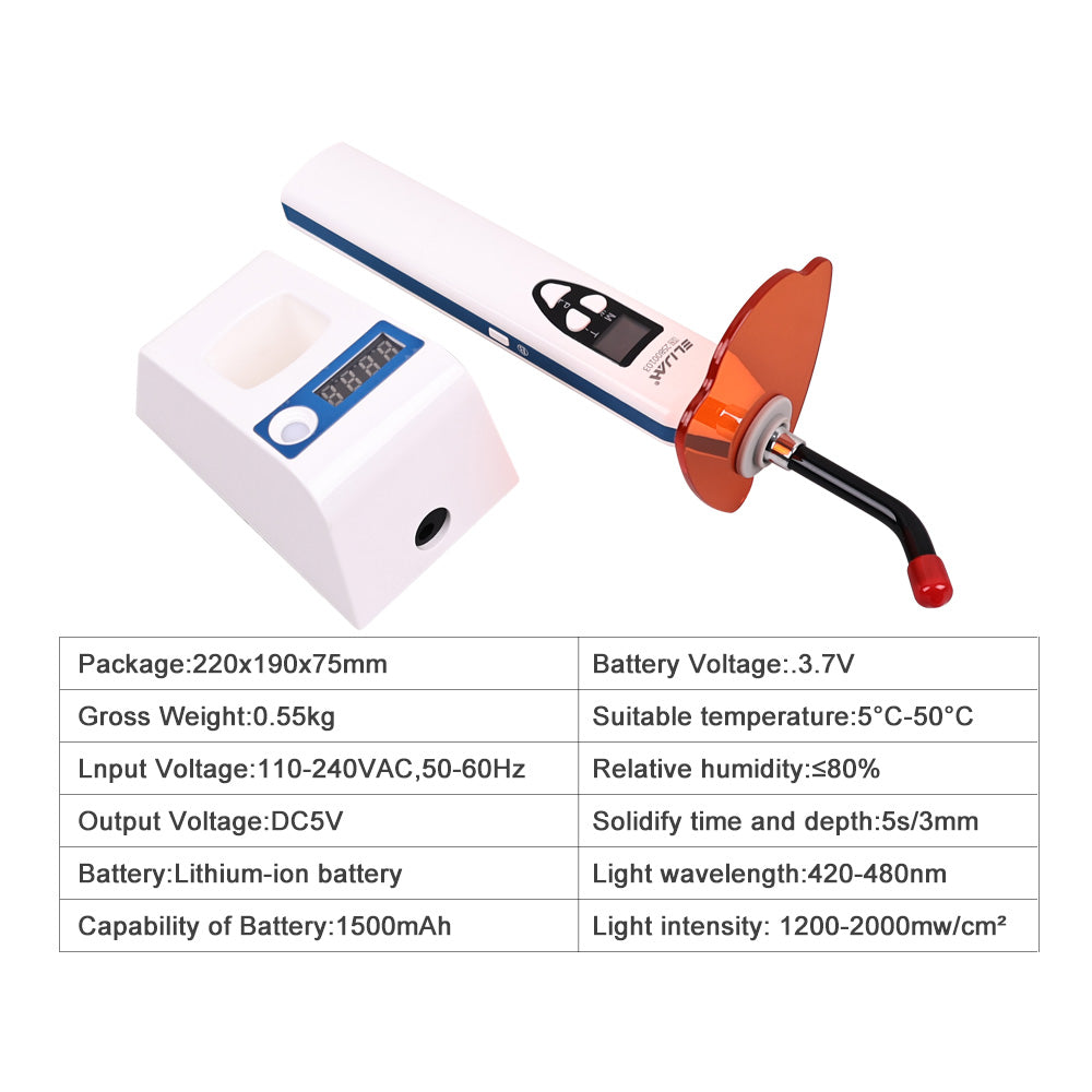 CYH034 5s Curing Light With Light Meter