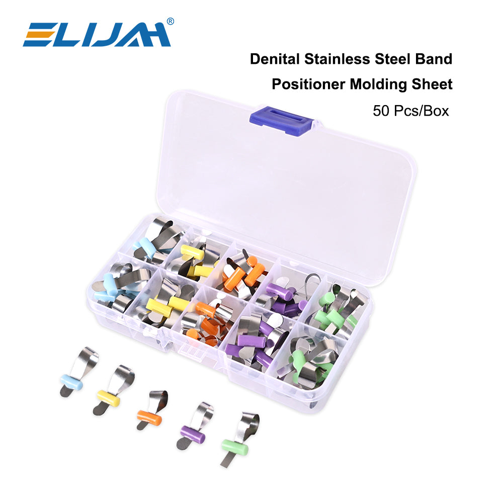 ELIJAH 50Pcs/Box Dental Molding Sheet Sectional