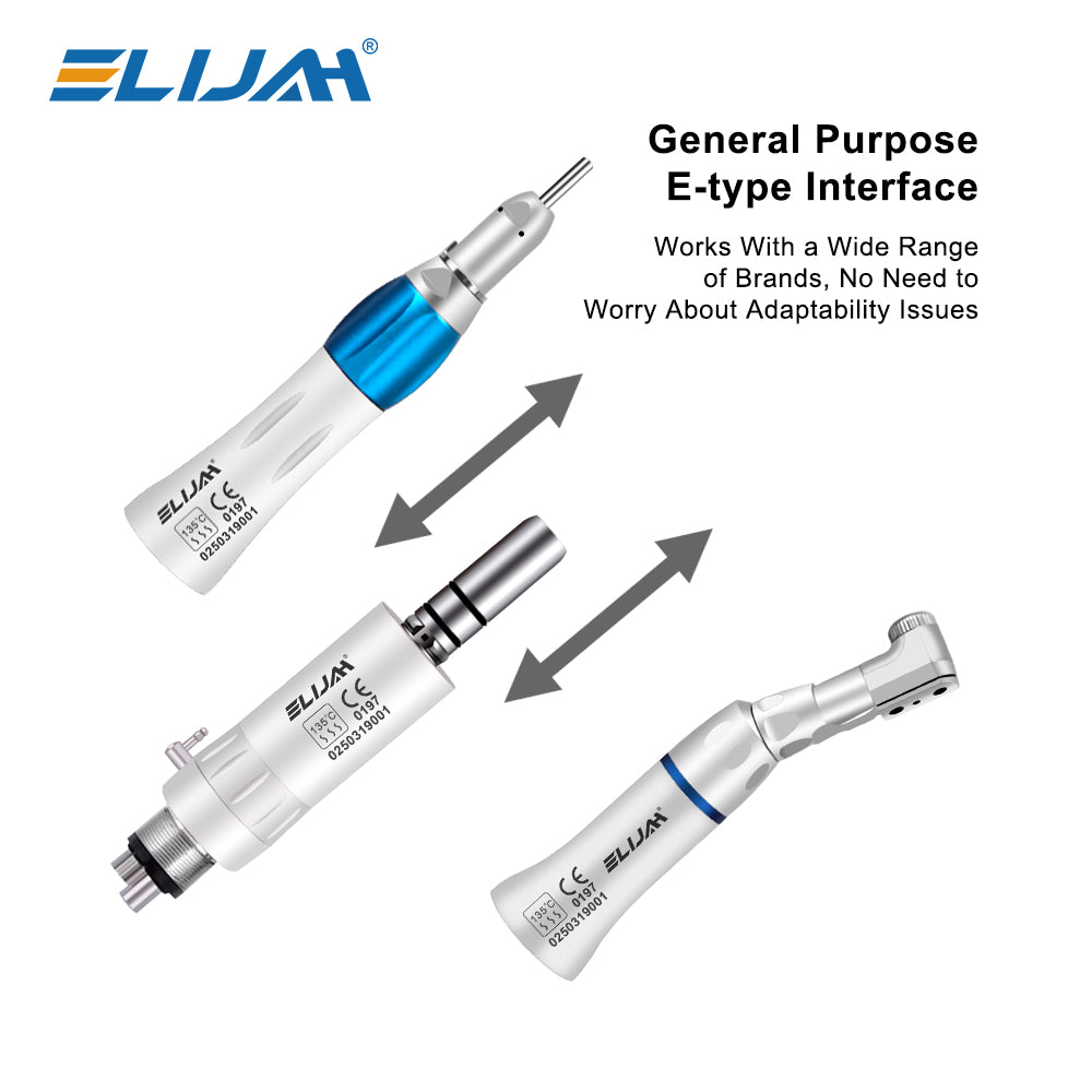 ELIJAH B2/M4 Dental 203C High/Low Speed Handpiece Kits