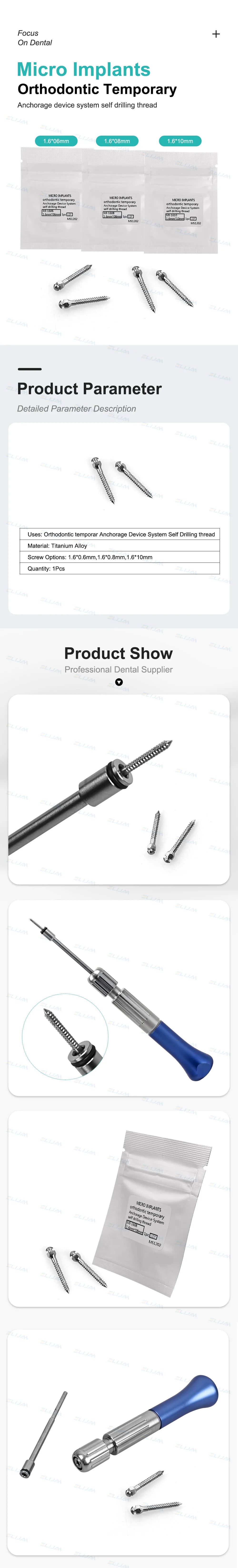 CYW841 Dental Orthodontic Screwdriver Handle Kit
