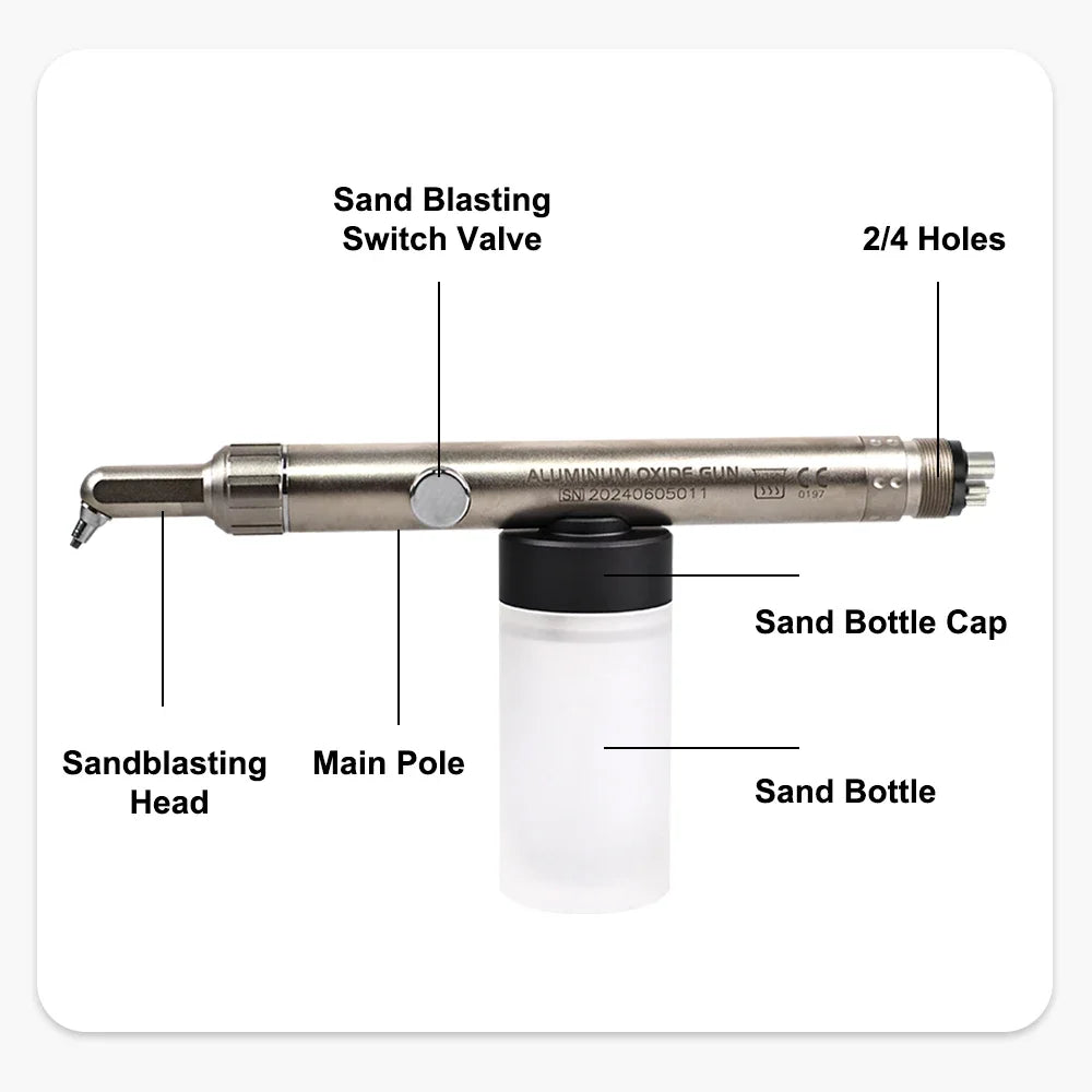 CYM006 Dental Aluminum Oxide Sandblasting Gun