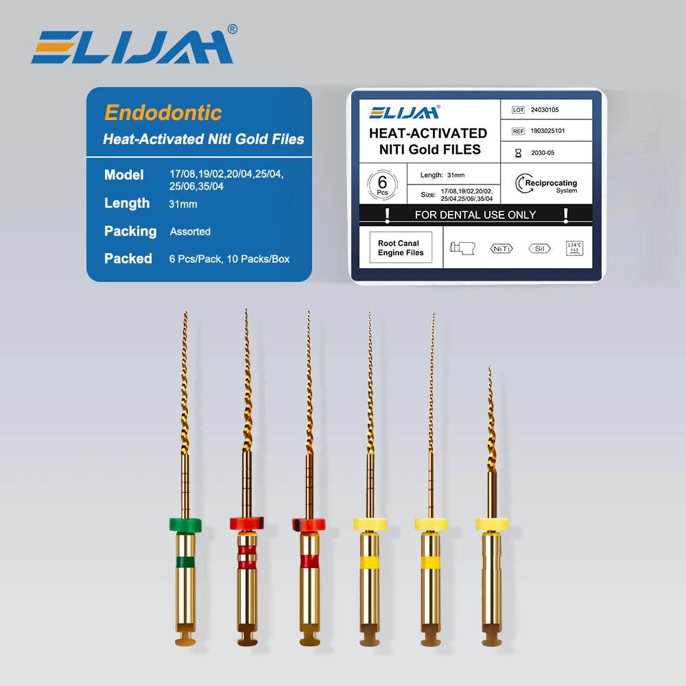 CYF225 Dental Heat-Activated Root Canal Files - Denspay Dental - Self-Adjusting Motor Files
