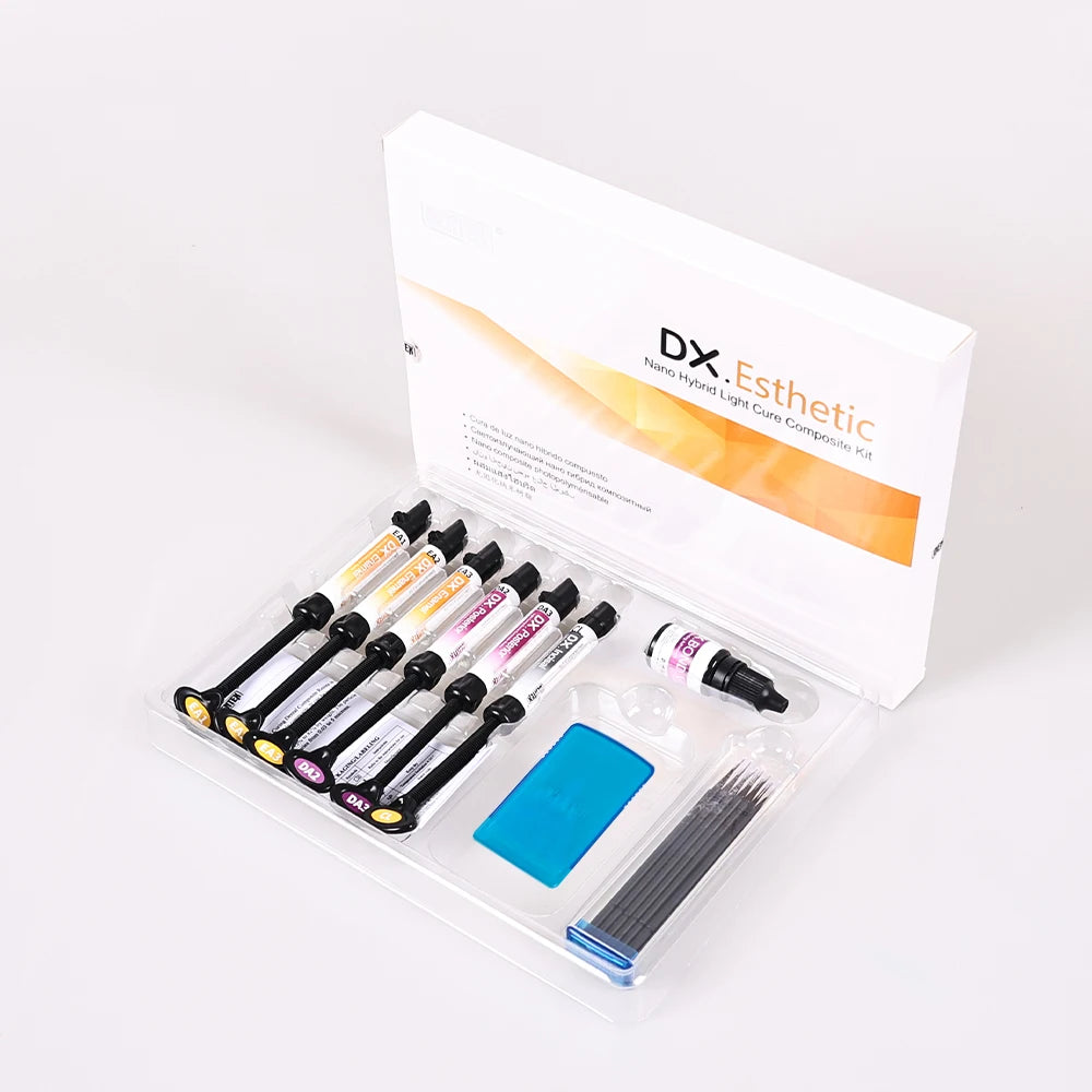 CYU115 Dentex Dental Nano Hybrid Light Cure Composite Kit