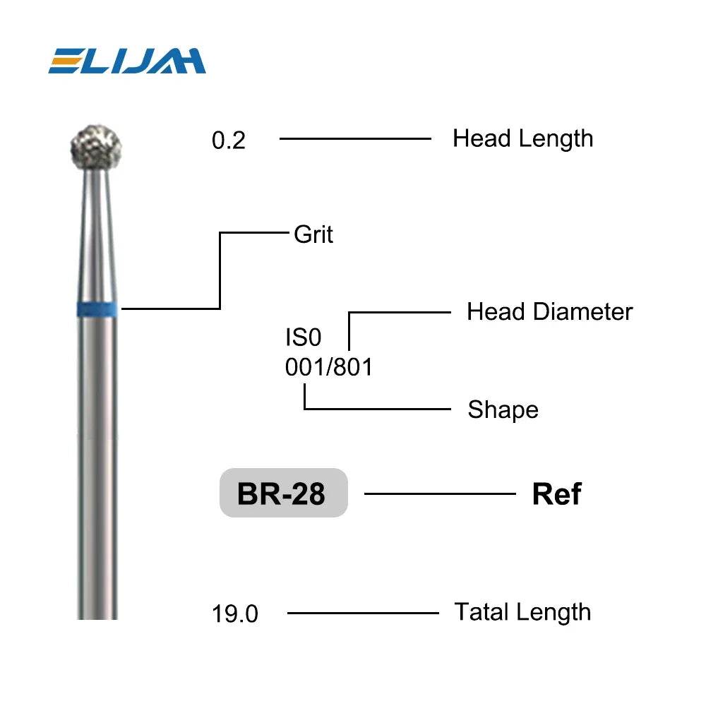 CYF249 Dental Diamond Burs - Denspay Dental - Diamond Burs