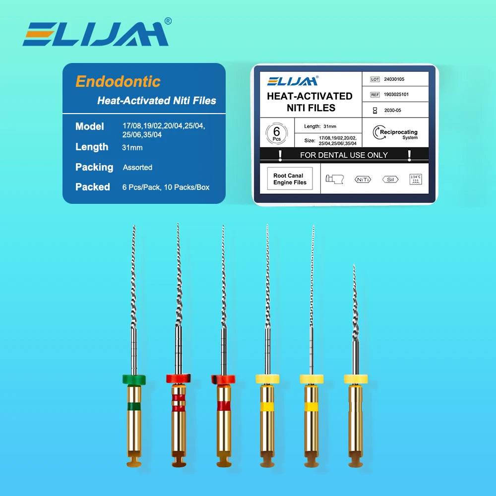 CYF225 Dental Heat-Activated Root Canal Files - Denspay Dental - Self-Adjusting Motor Files