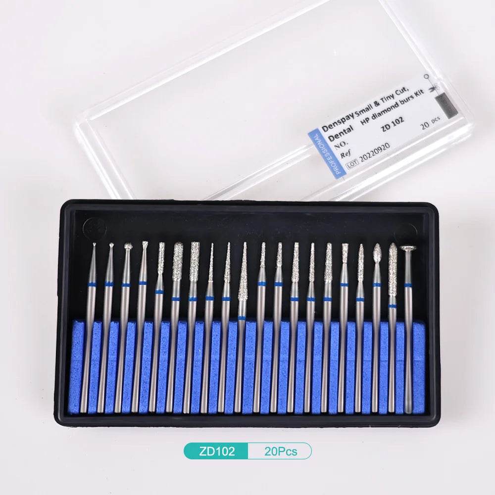 CYF326 Dental Diamond Drills Kit - Denspay Dental - Diamond Burs