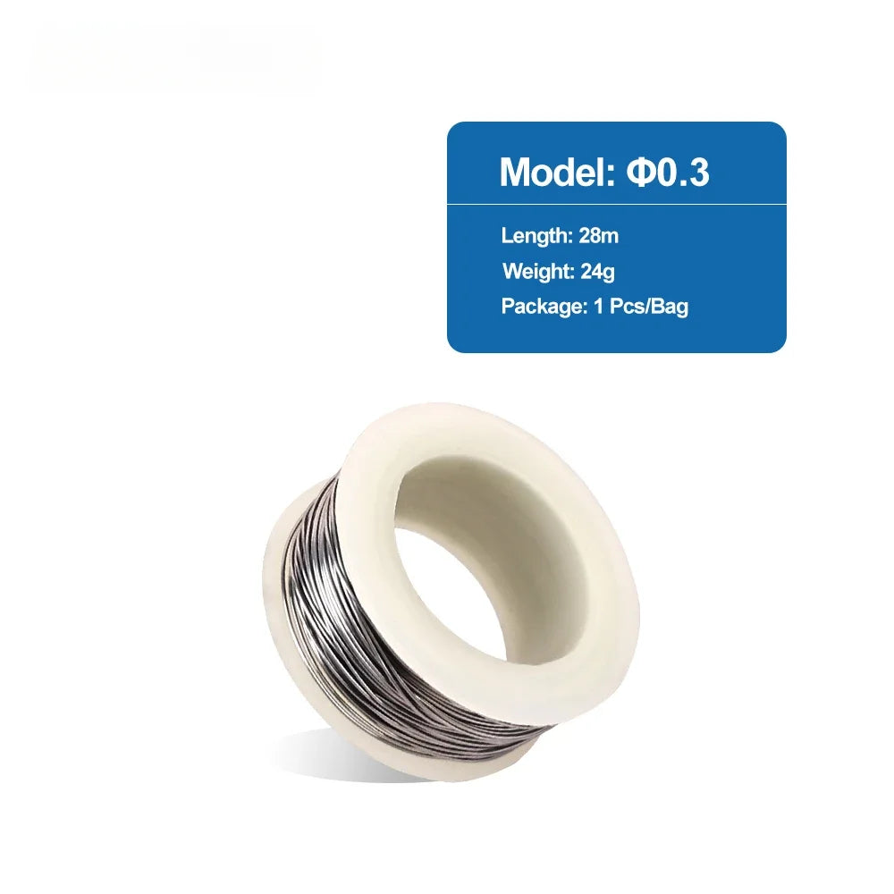 CYZ028 ELIJAH Dental Orthodontic Ligature Wire Round 0.2/0.25/0.3/0.4mm Stainless Steel Ligating Wire Dentistry Materials Teeth Braces