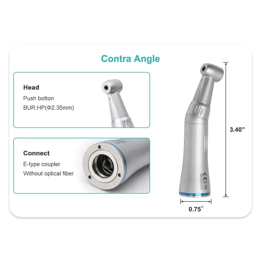 CYC207 Dental 2/4 Holes Low Speed Handpiece - Denspay Dental - Contra Angle Handpiece