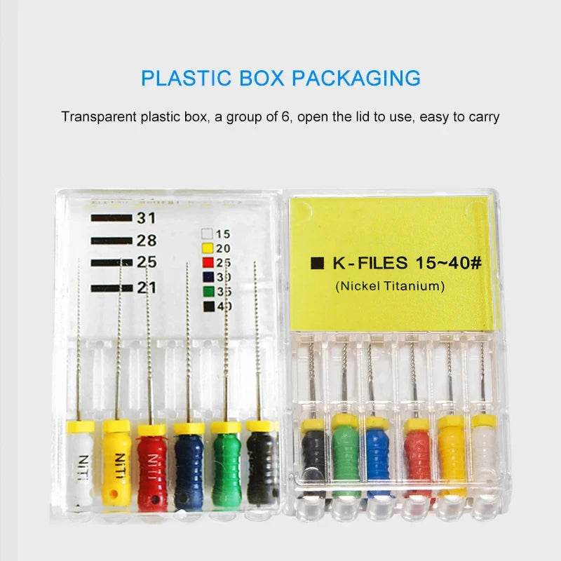 CYF322 Dental Hand Use K Files - Denspay Dental - K-Files