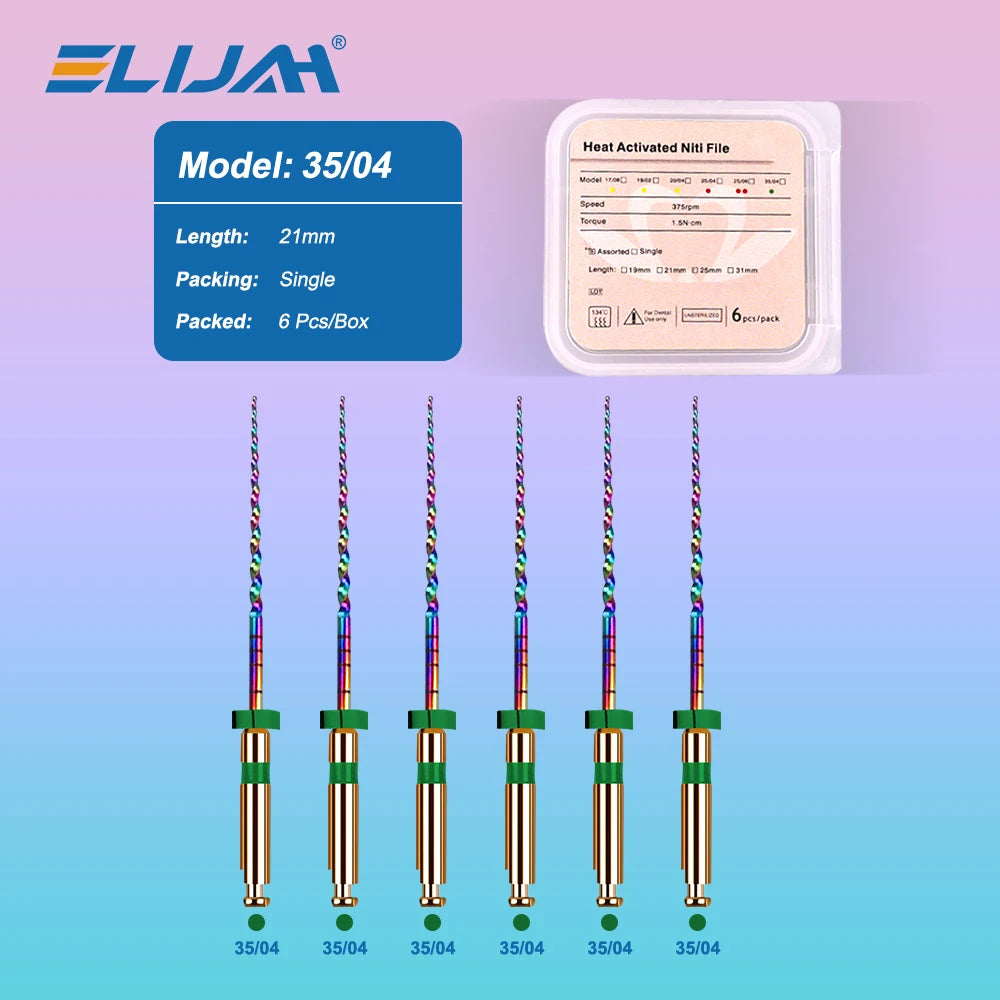 CYF305 Dental Niti Rainbow Files