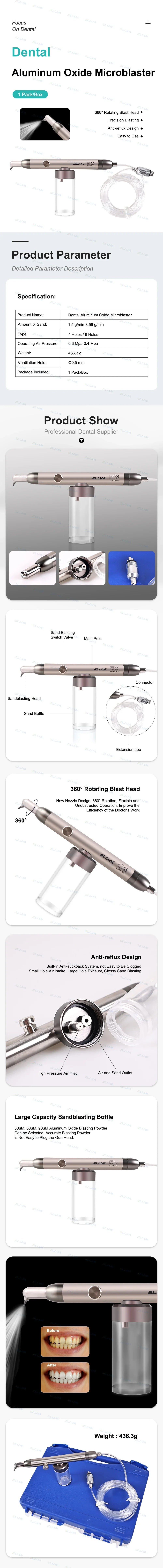 CYM031 Dental Aluminum Oxide Sandblasting Gun