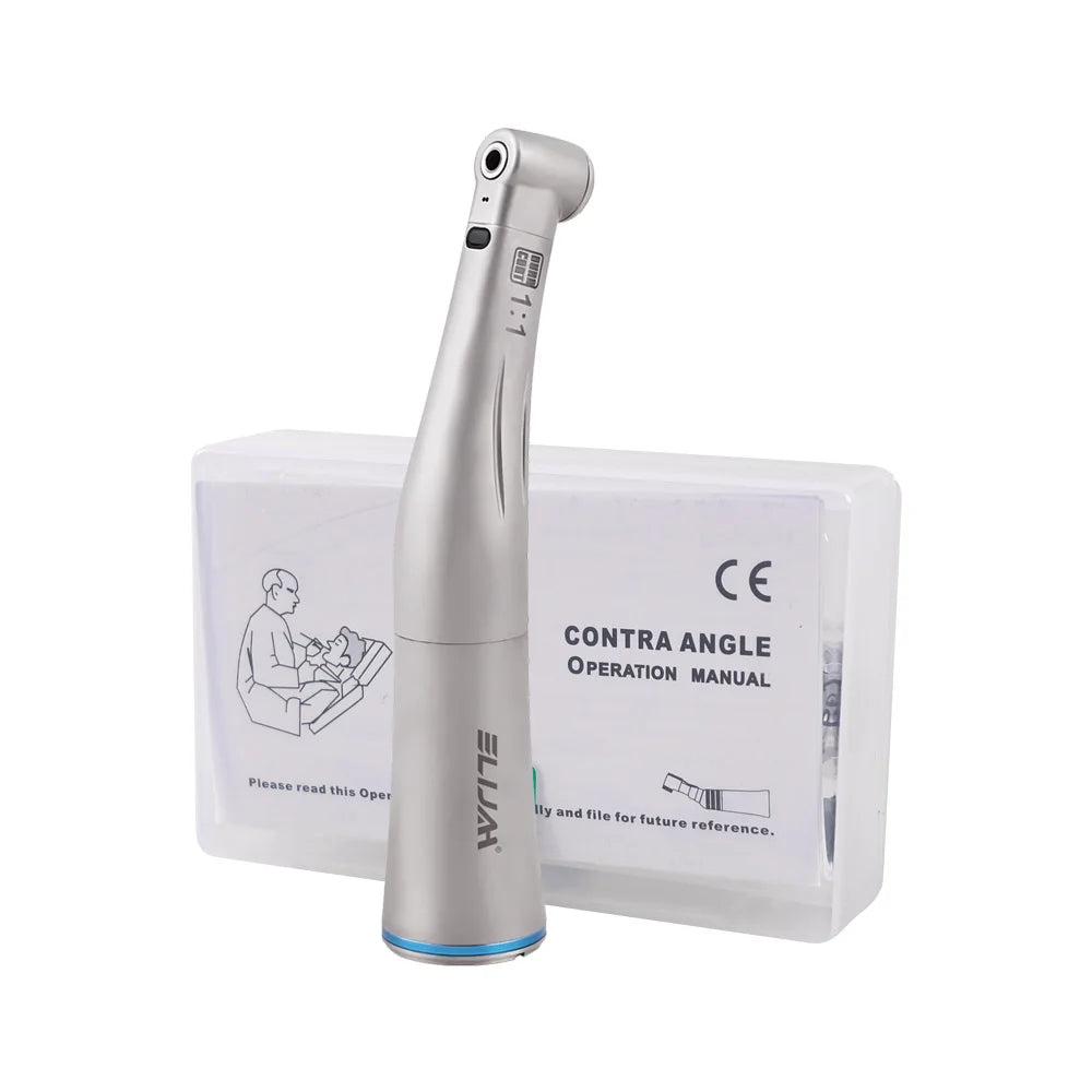 ELIJAH Fiber Optic Dental 1:1 LED Low Speed Handpiece