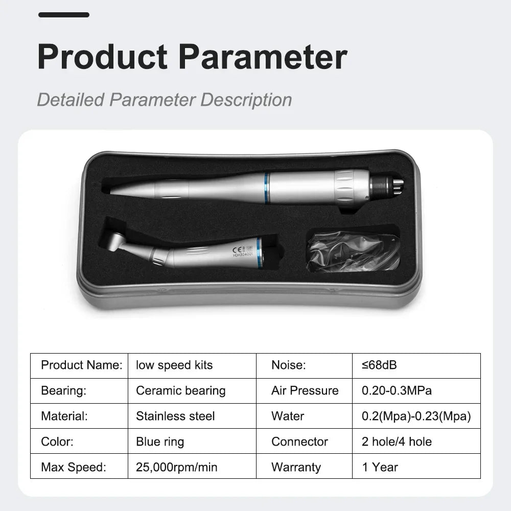 ELIJAH Dental 2/4 Holes Low Speed Handpiece
