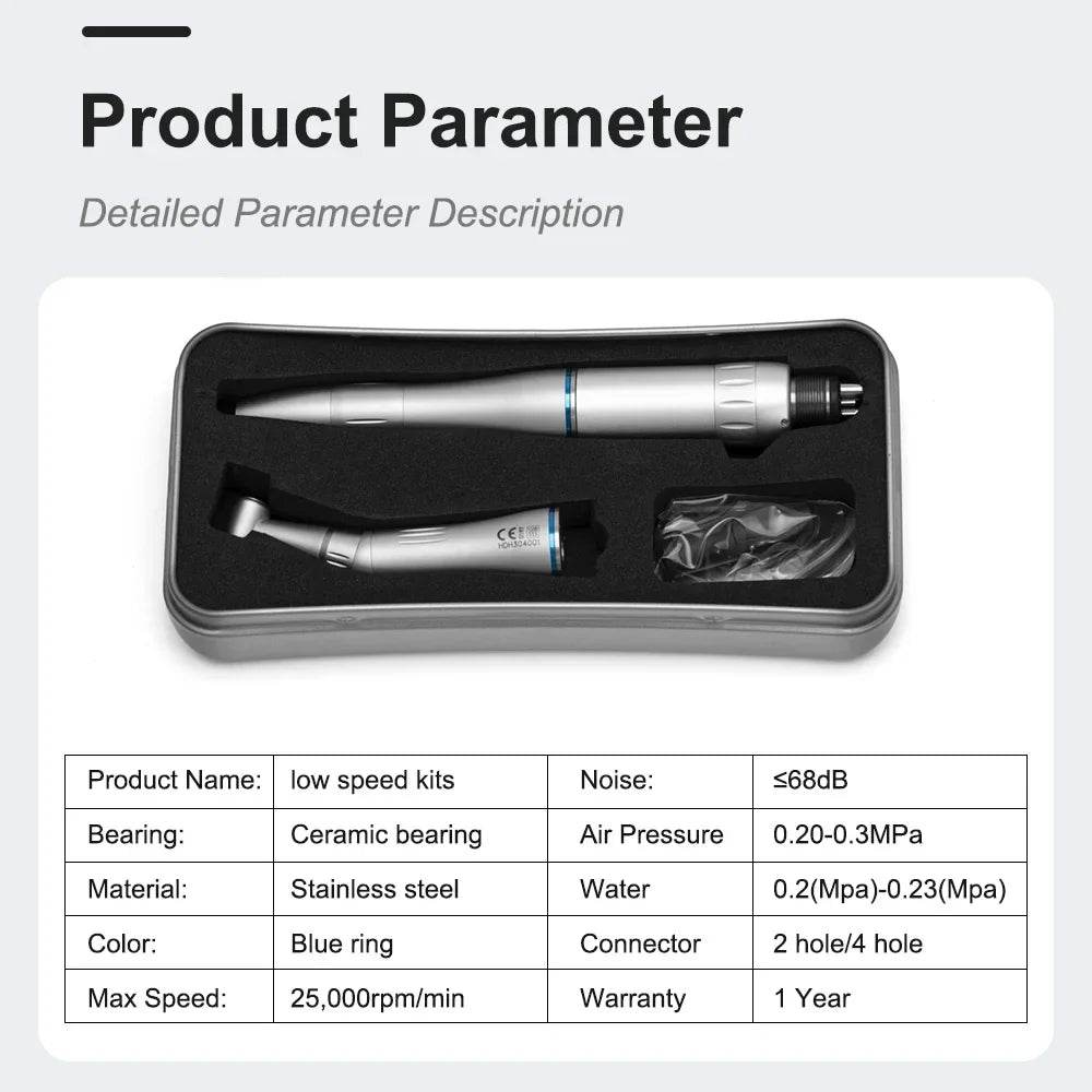 CYC207 Dental 2/4 Holes Low Speed Handpiece - Denspay Dental - Contra Angle Handpiece