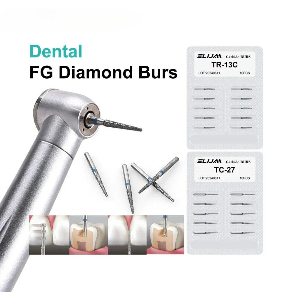 CYF253 Dental Diamond Burs Capsule Packaging