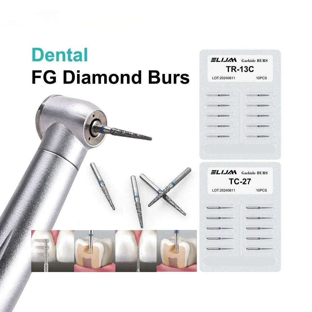 CYF253 Dental Diamond Burs Capsule Packaging - Denspay Dental - Diamond Burs