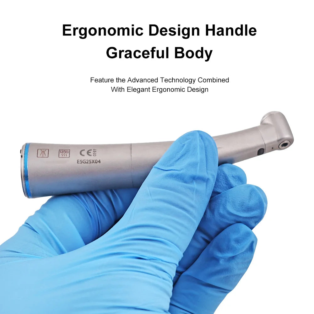 ELIJAH Fiber Optic Dental 1:1 LED Low Speed Handpiece