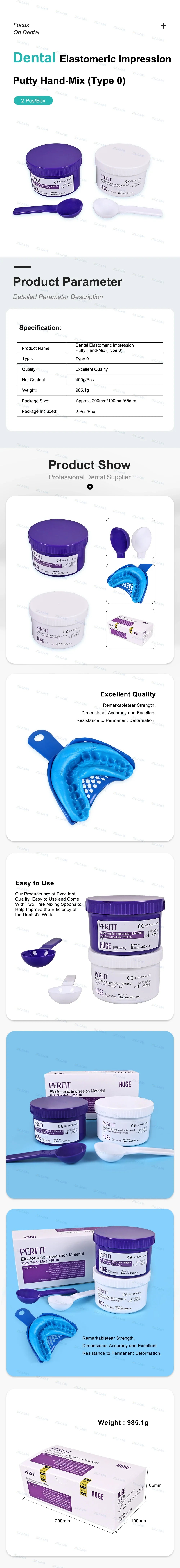 CYU065 Dental Elastomeric Impression Putty Type 0