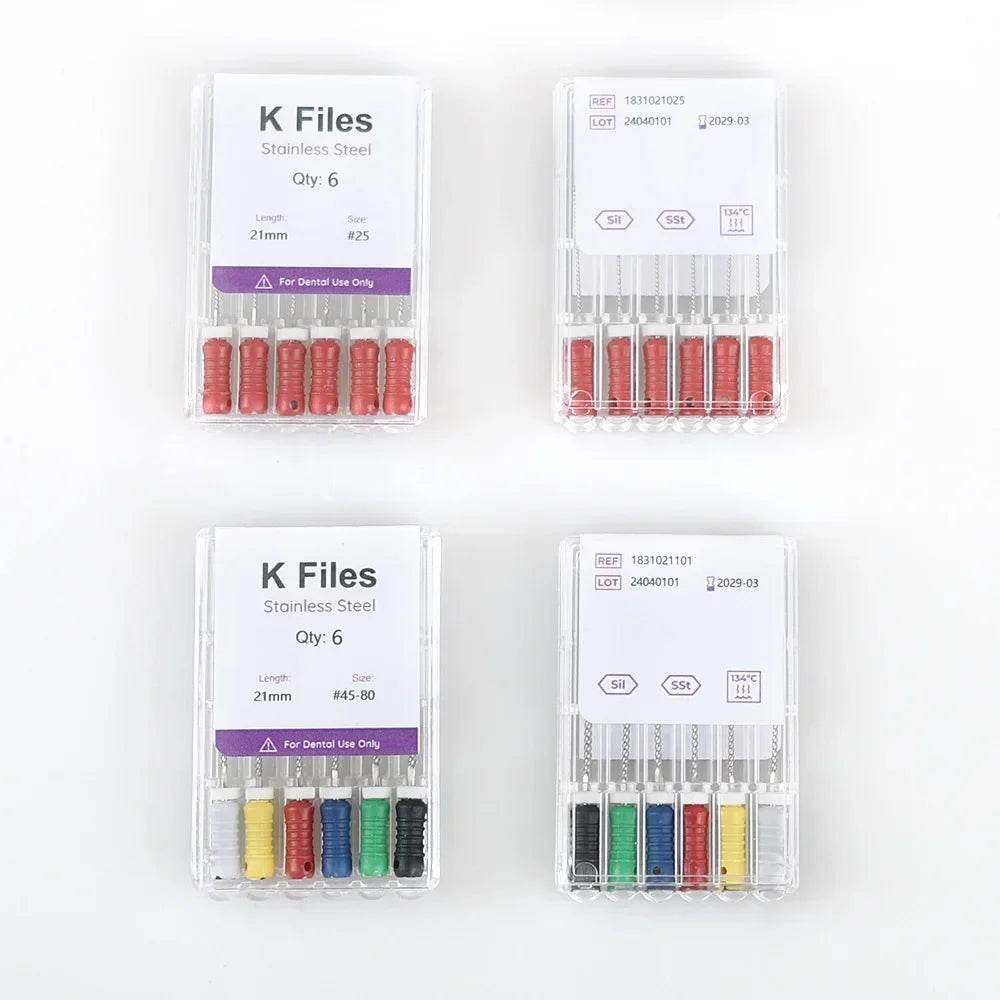 CYF217 Dental Hand Use K Files - Denspay Dental - K-Files