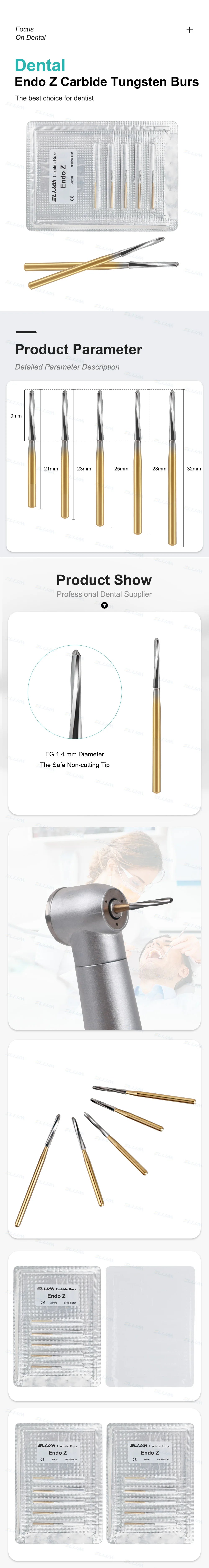 CYF295 Dental Endo-Z Carbide Burs