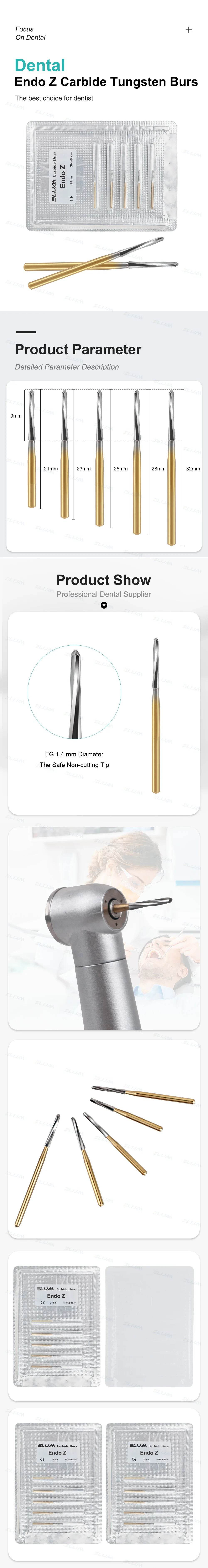 CYF295 Dental Endo-Z Carbide Burs - Denspay Dental - Tungsten Carbide Burs