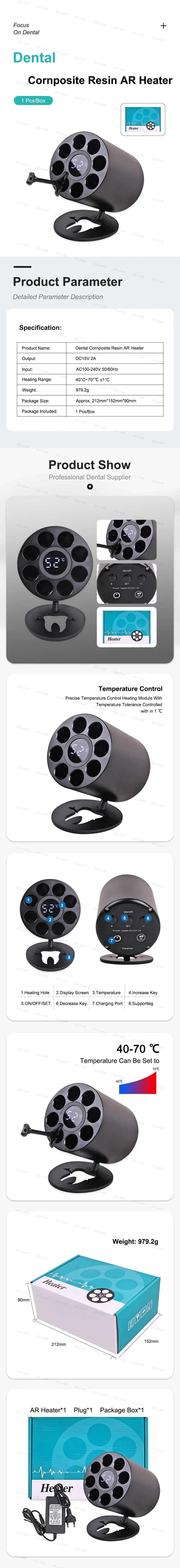 CYU180 Dental AR Resin Heater