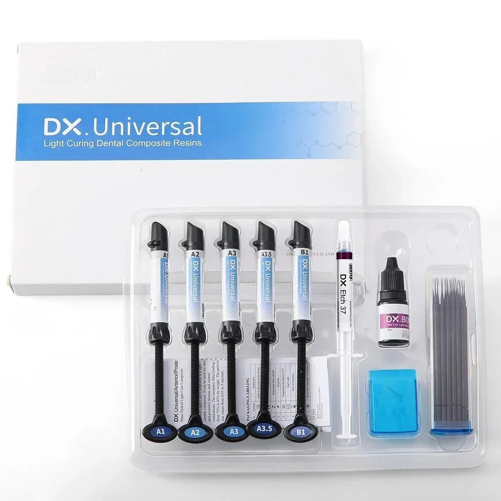 CYU115 Dentex Dental Nano Hybrid Light Cure Composite Kit