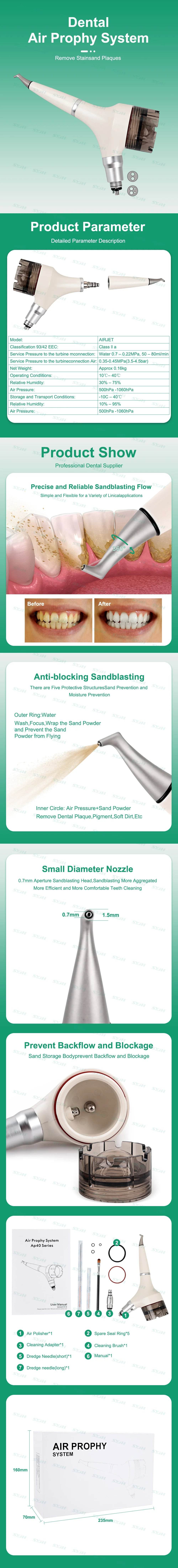 CYM025 Dental Air Polisher - Denspay Dental - Sandblasting Scaler