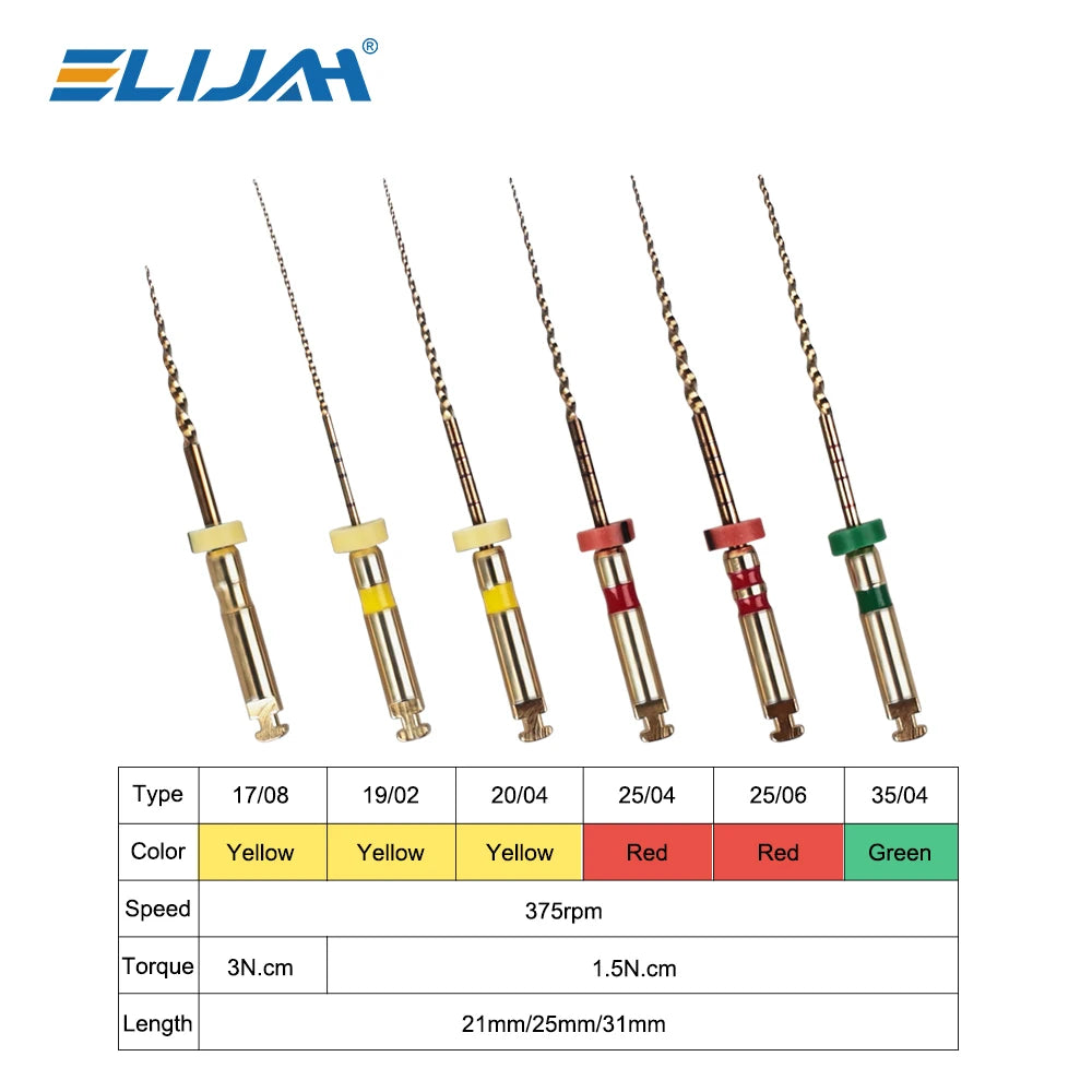 CYF225 Dental Heat-Activated Root Canal Files