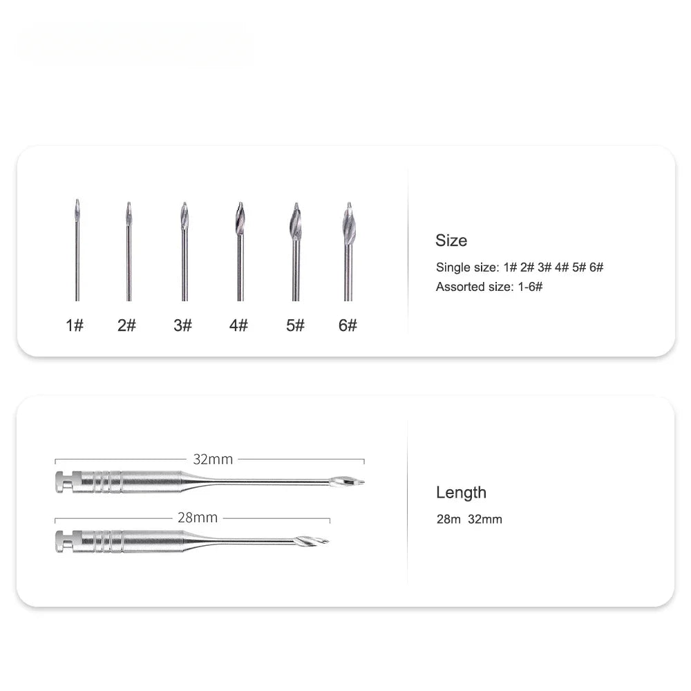 CYF219 Dental Endodontic Stainless Steel Endo Files