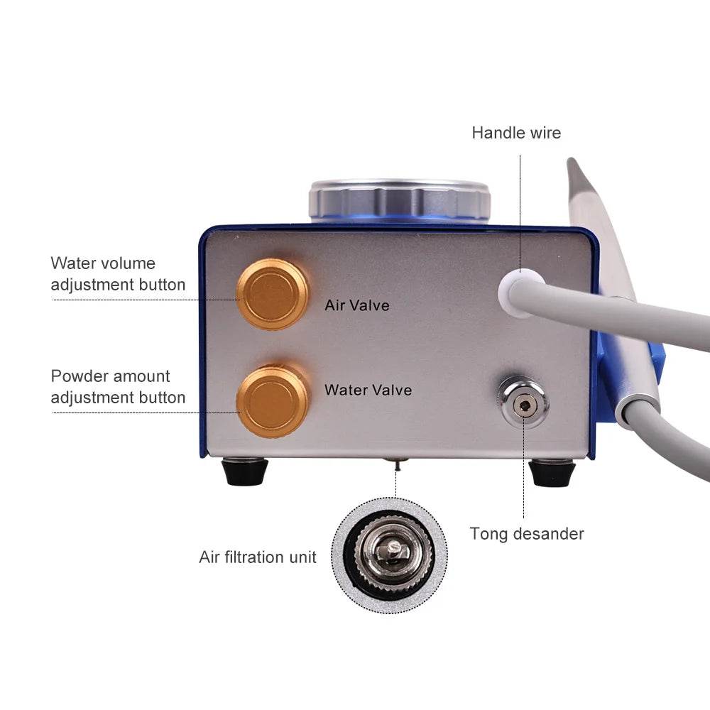 CYM028 Dental Teeth Sandblasting Machine - Denspay Dental - Sandblasting Scaler