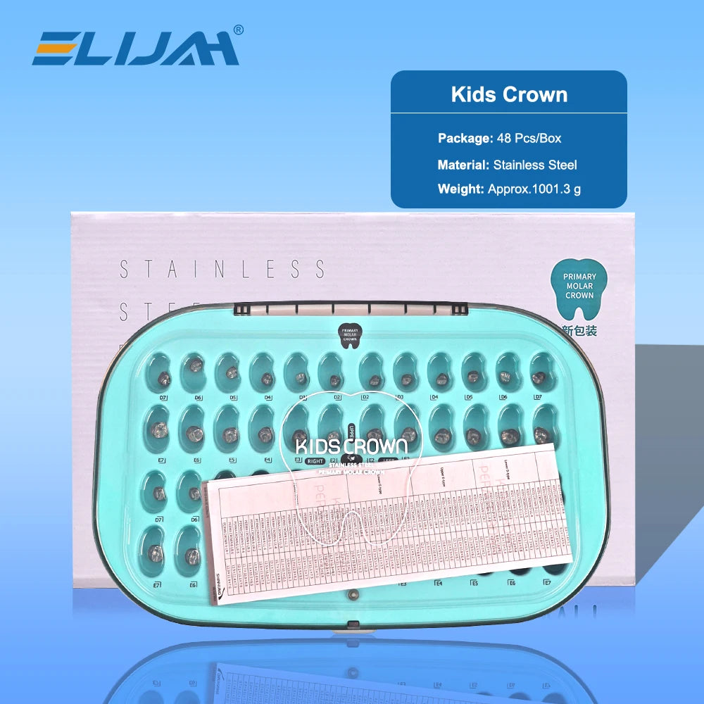 CYW840 48Pcs/Box Dental Kid Crowns - Denspay Dental - Dental Crown