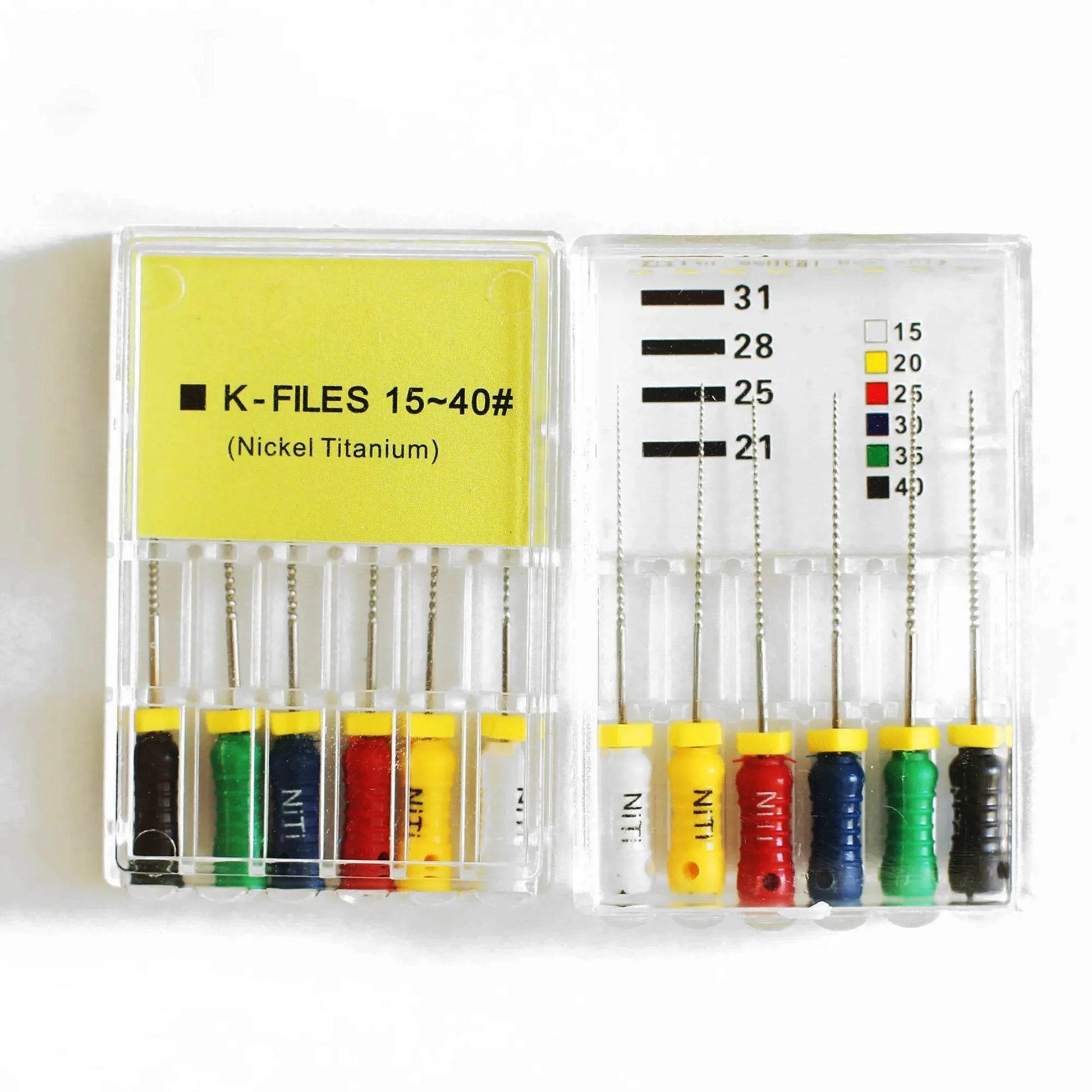 CYF322 Dental Hand Use K Files - Denspay Dental - K-Files