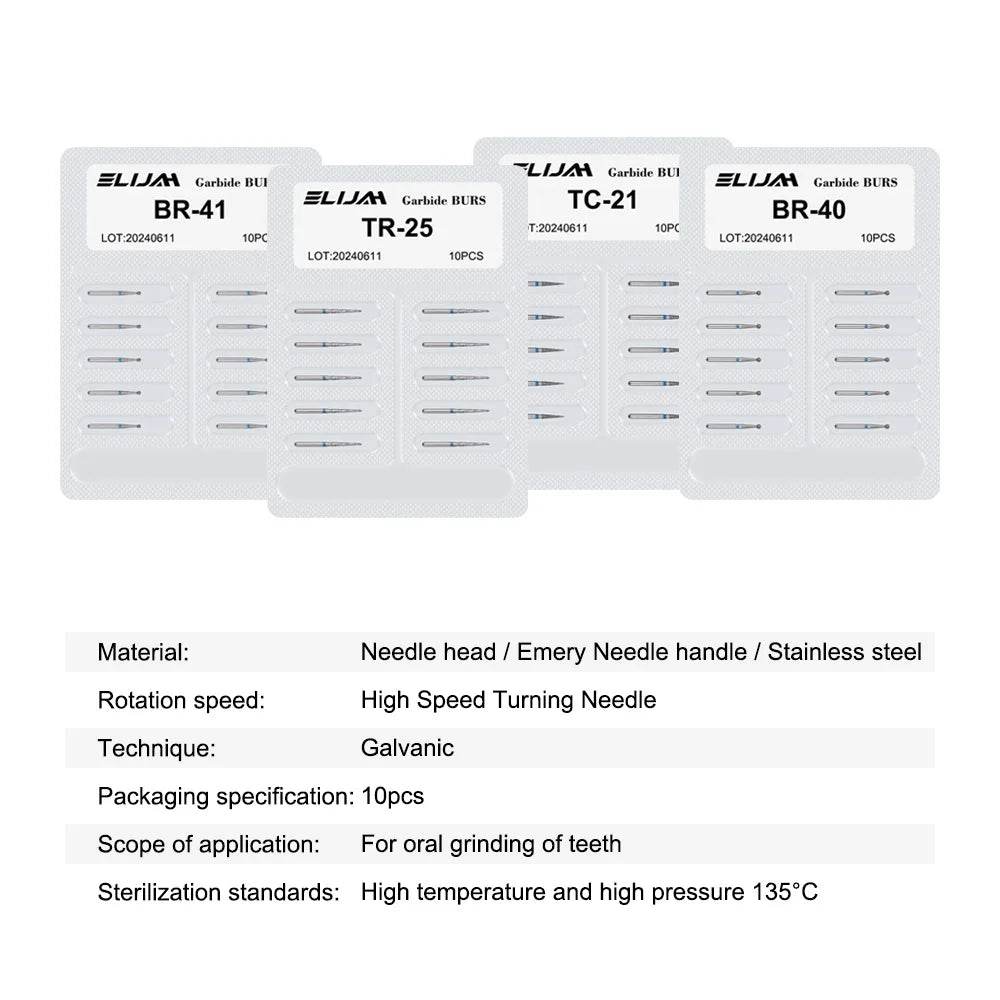 CYF253 Dental Diamond Burs Capsule Packaging - Denspay Dental - Diamond Burs