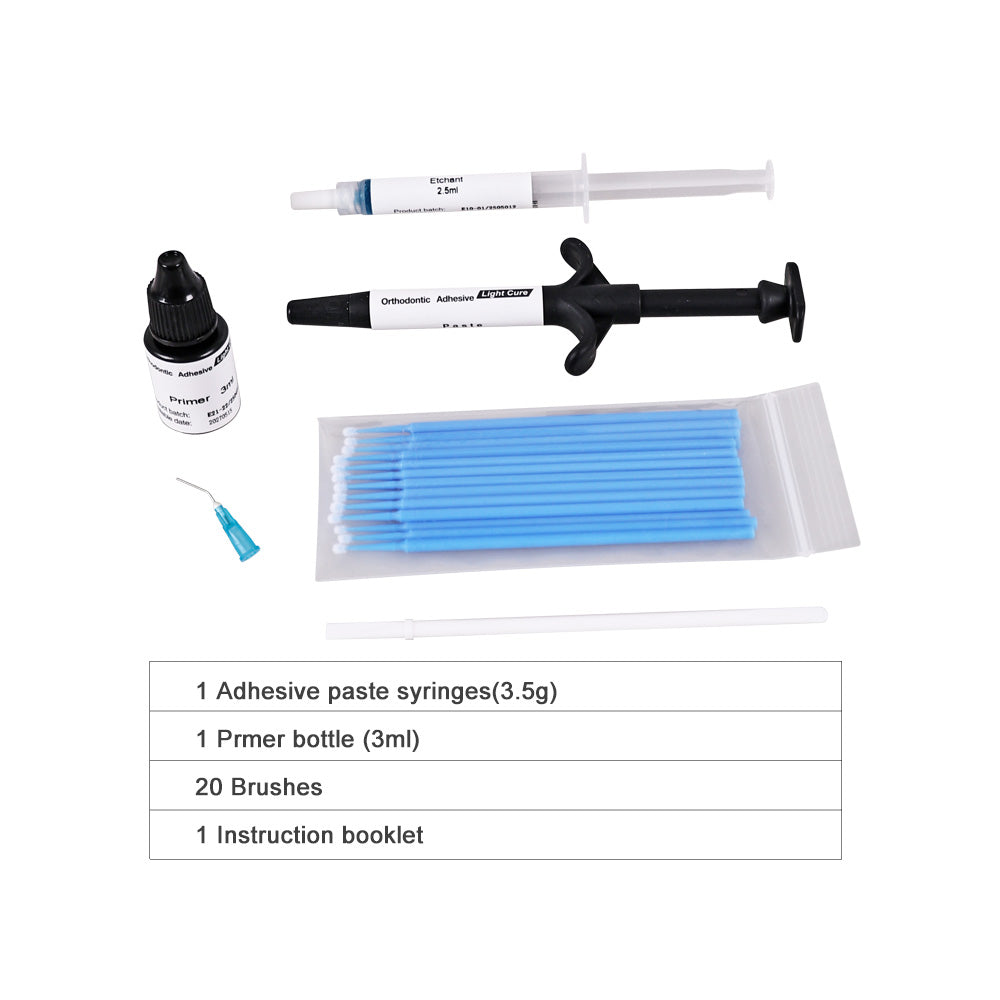 ELIJAH Dental Orthodontic Adhesive Kit Light Curing