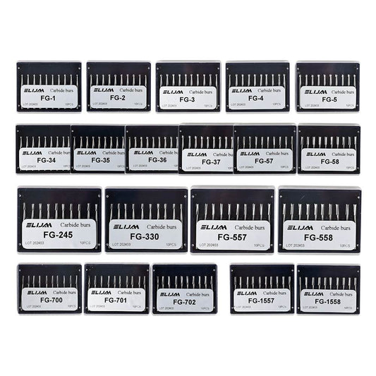 CYF262 Dental Carbide Burs - Denspay Dental - Tungsten Carbide Burs