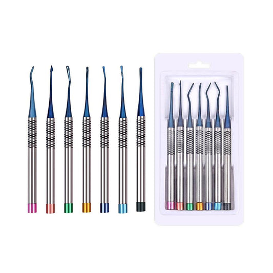 CYW728 Dental Titanium Alloy Elevator Set - Denspay Dental - Extraction Forceps & Elevators