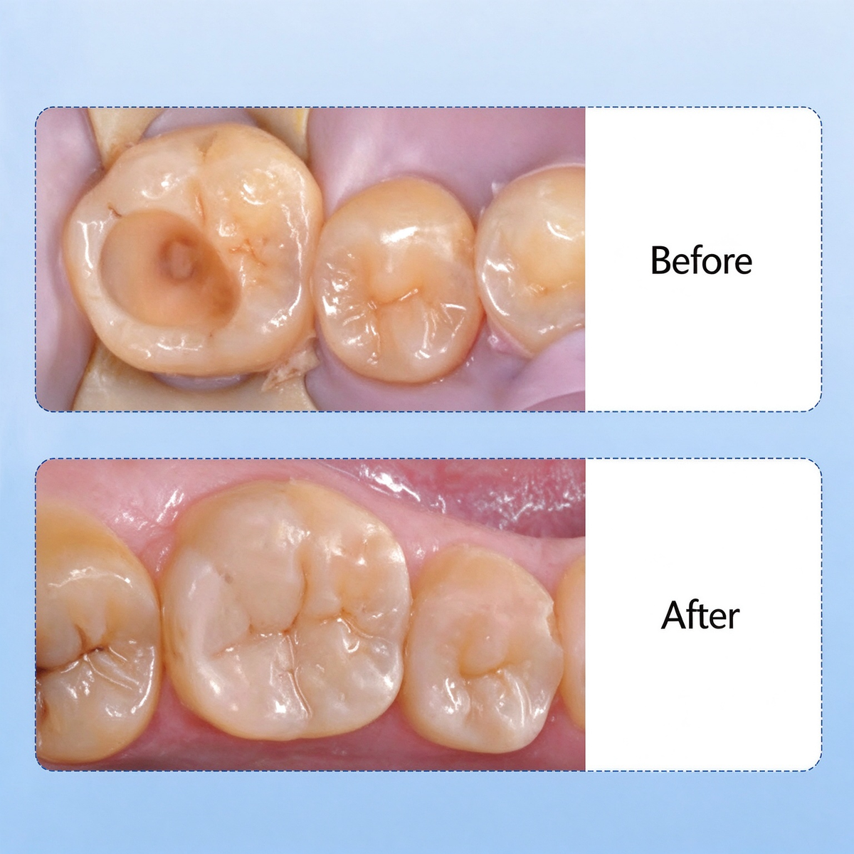 The Steps Of Composite Fillings