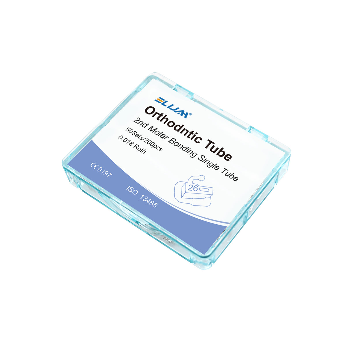 CYZ012 Dental Orthodontic 1st Molar Bonding Single Buccal Tube MBT 0.018/0.022