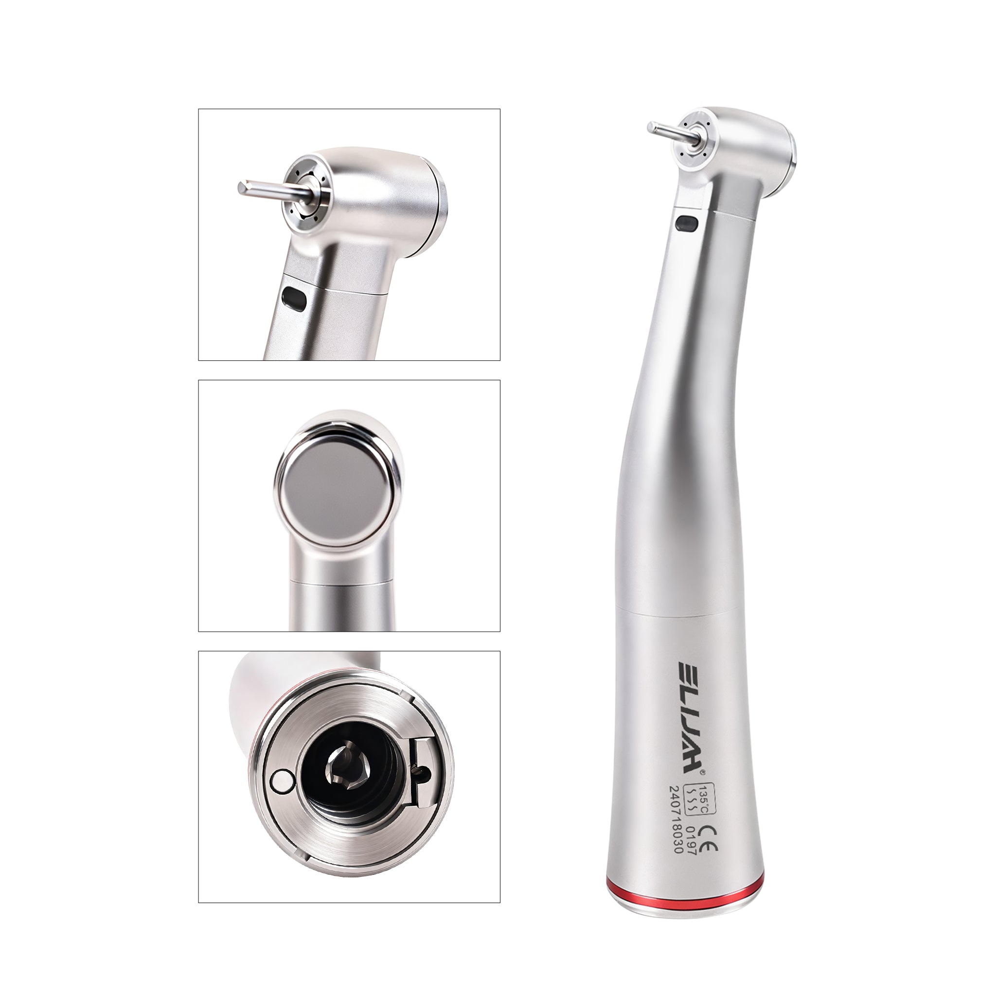 CYC256 Dental 1:5 Fiber Optic Contra Angle Handpiece-Internal Water Spray