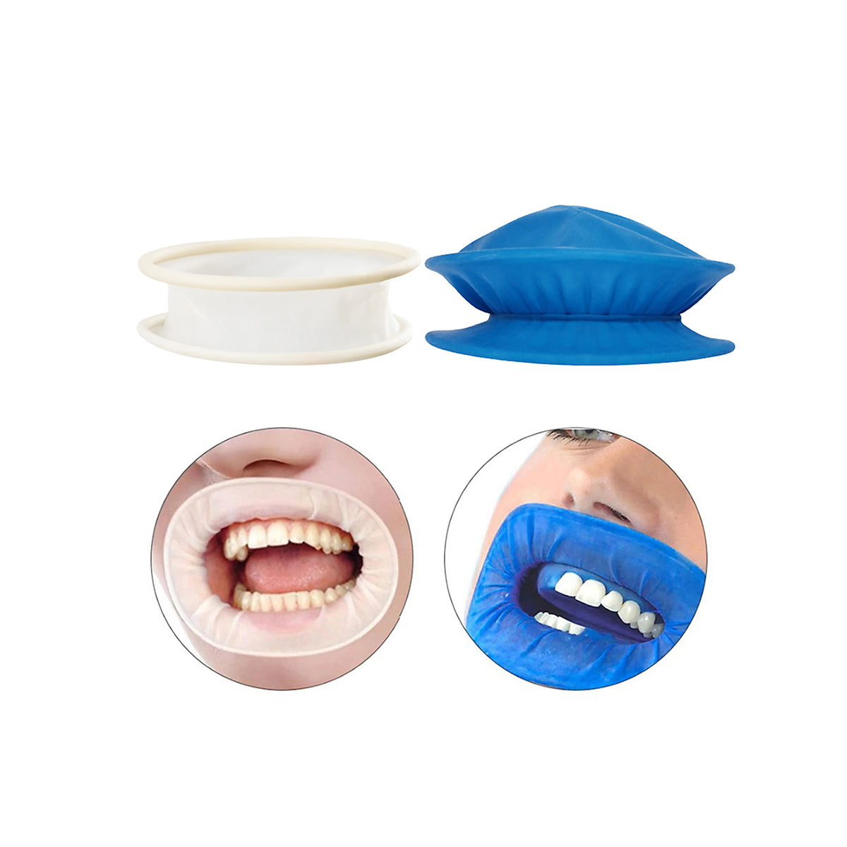 CYW036 Dental O Shape Rubber Dam Mouth Opener, Cheek Retractor