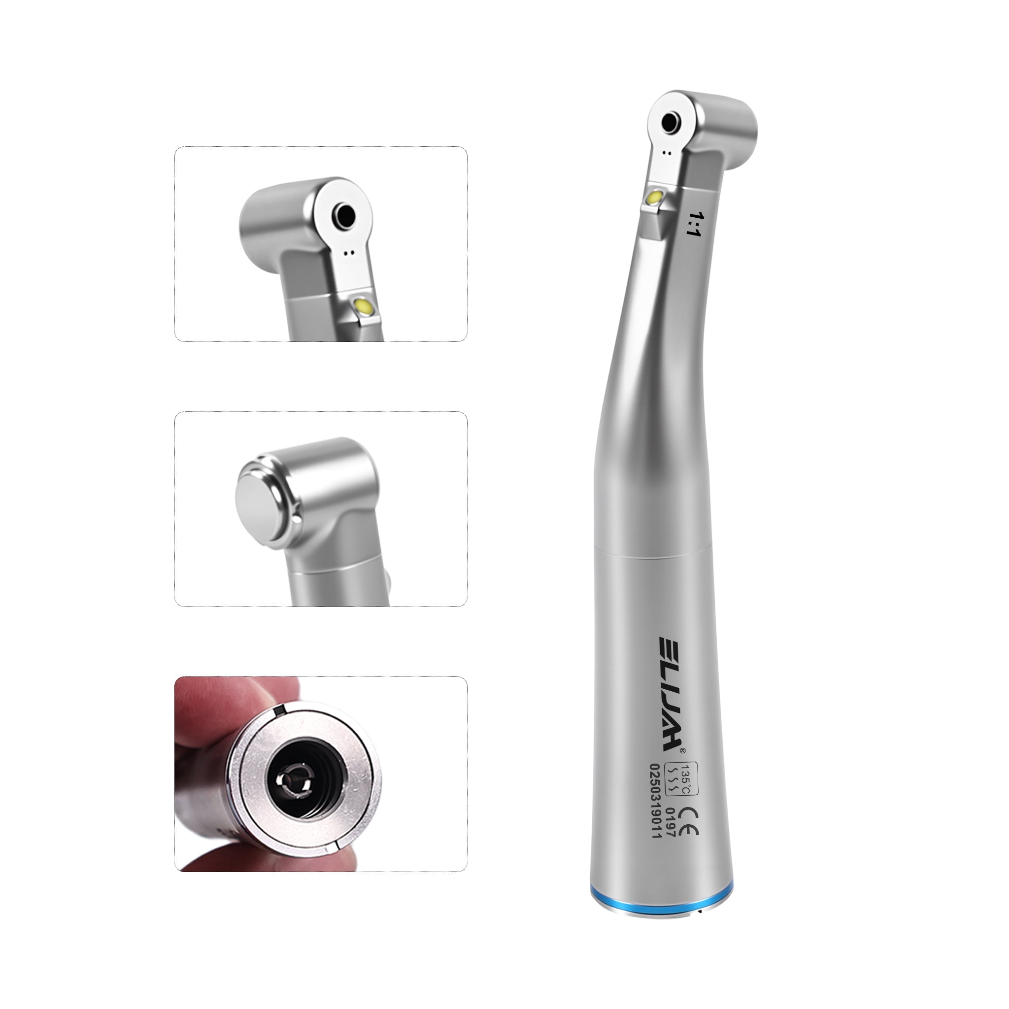 CYC258 Dental 1:1 LED Contra Angle Handpiece-NSK Style