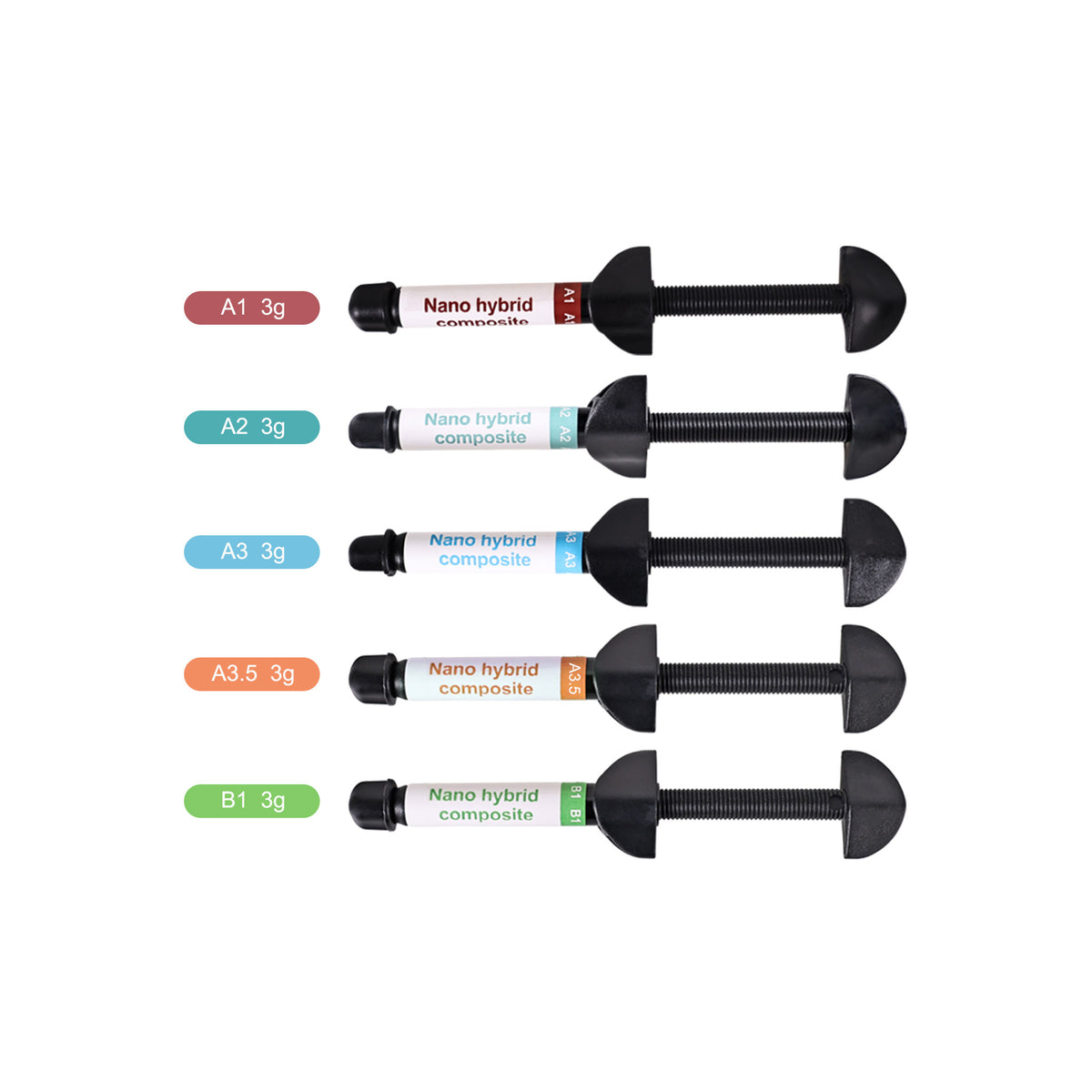 CYU204 Dental Nano Hybrid Composite Resin Kit