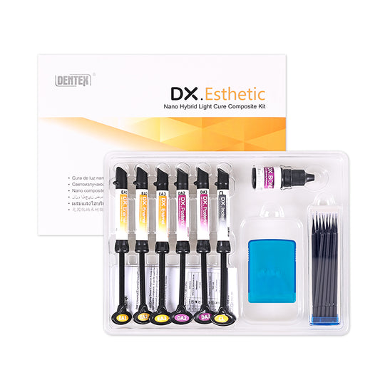 CYU115 Dentex Dental Nano Hybrid Light Cure Composite Kit