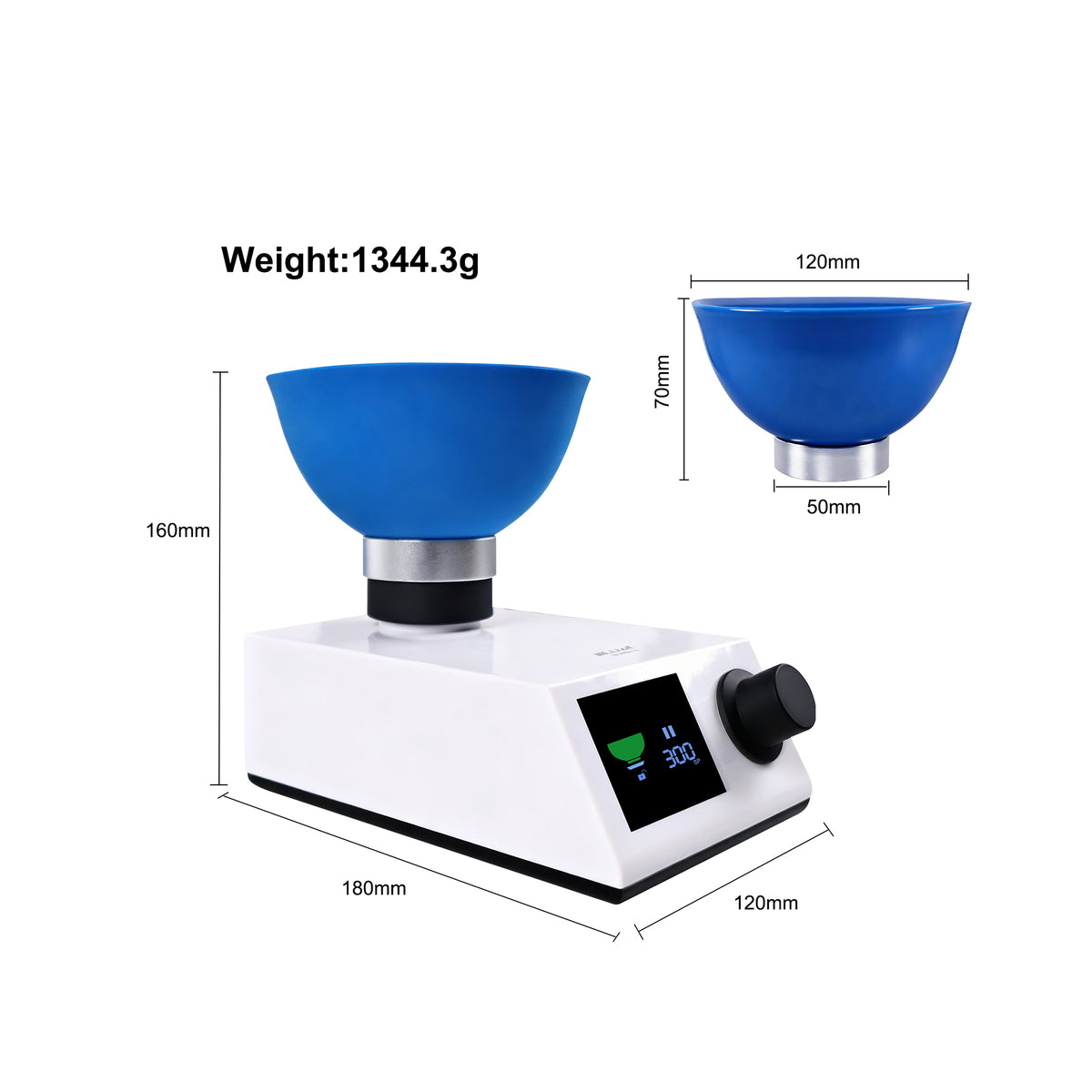 CYQ018 Automatic Dental Alginate Impression Materials Mixer 5–300RPM