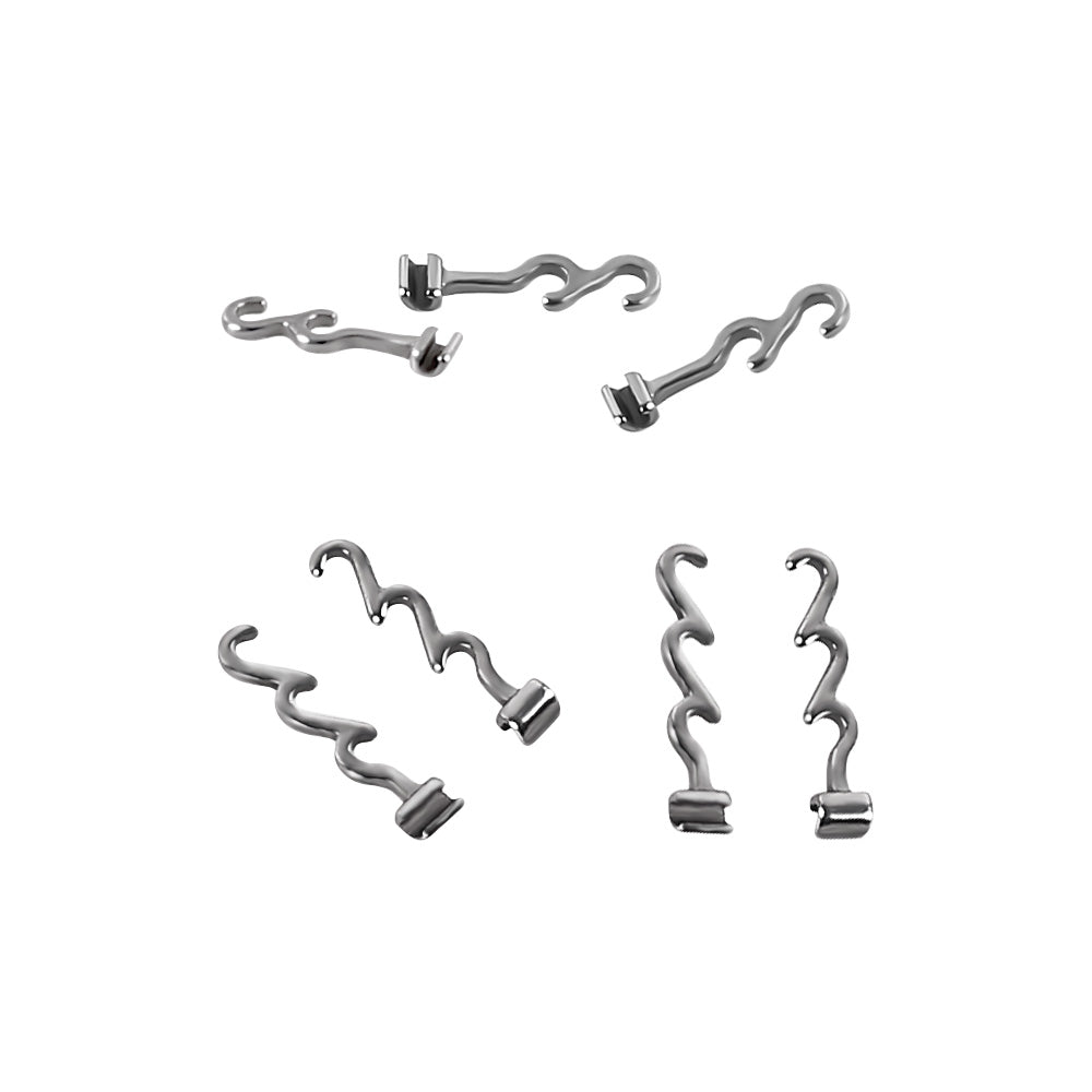 CYZ007 Dental Orthodontic Crimpable Hook 10pcs - Denspay Dental - Sliding Hook