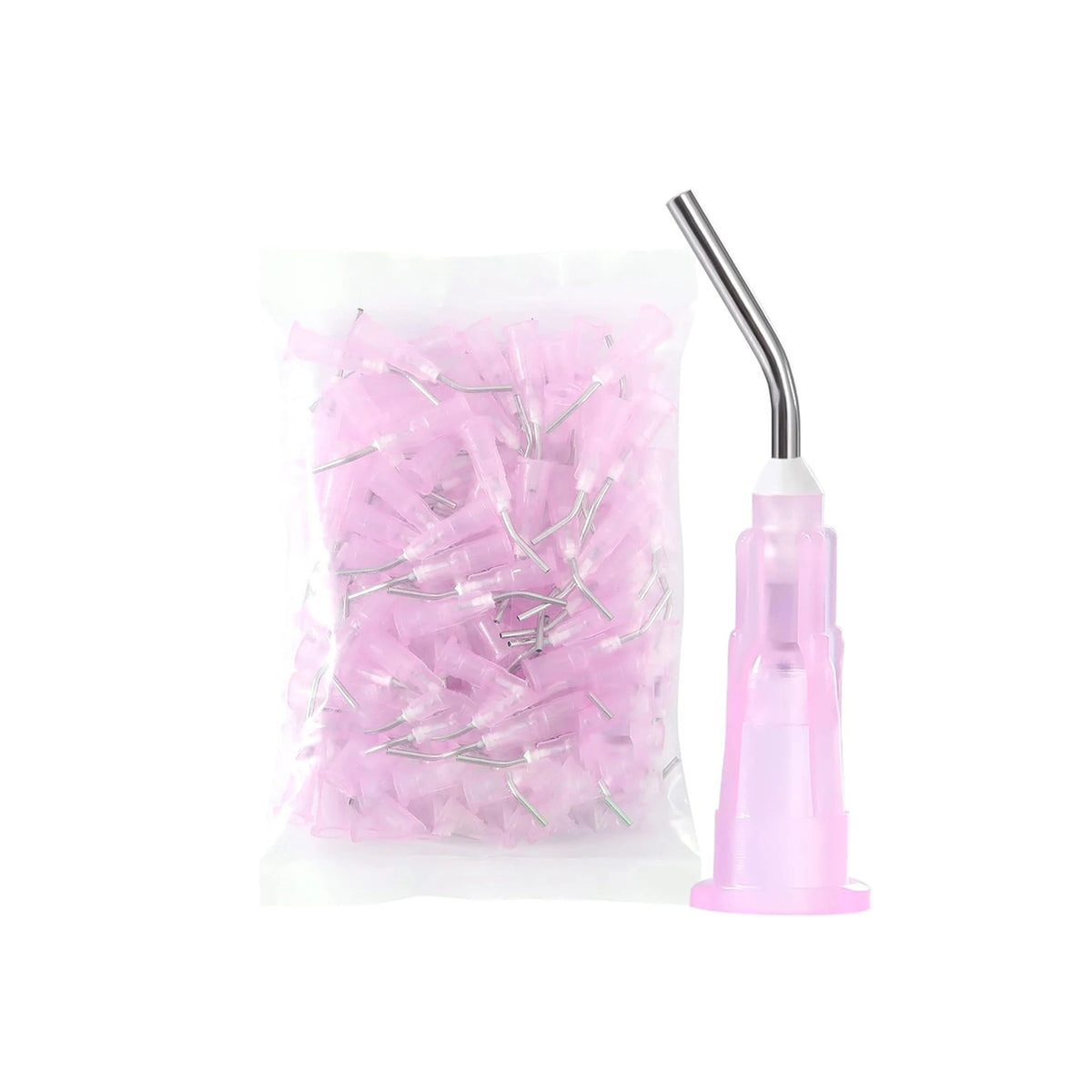 CYW470 Dental Disposable Pre- Bent Needle Tips,100pcs/bag