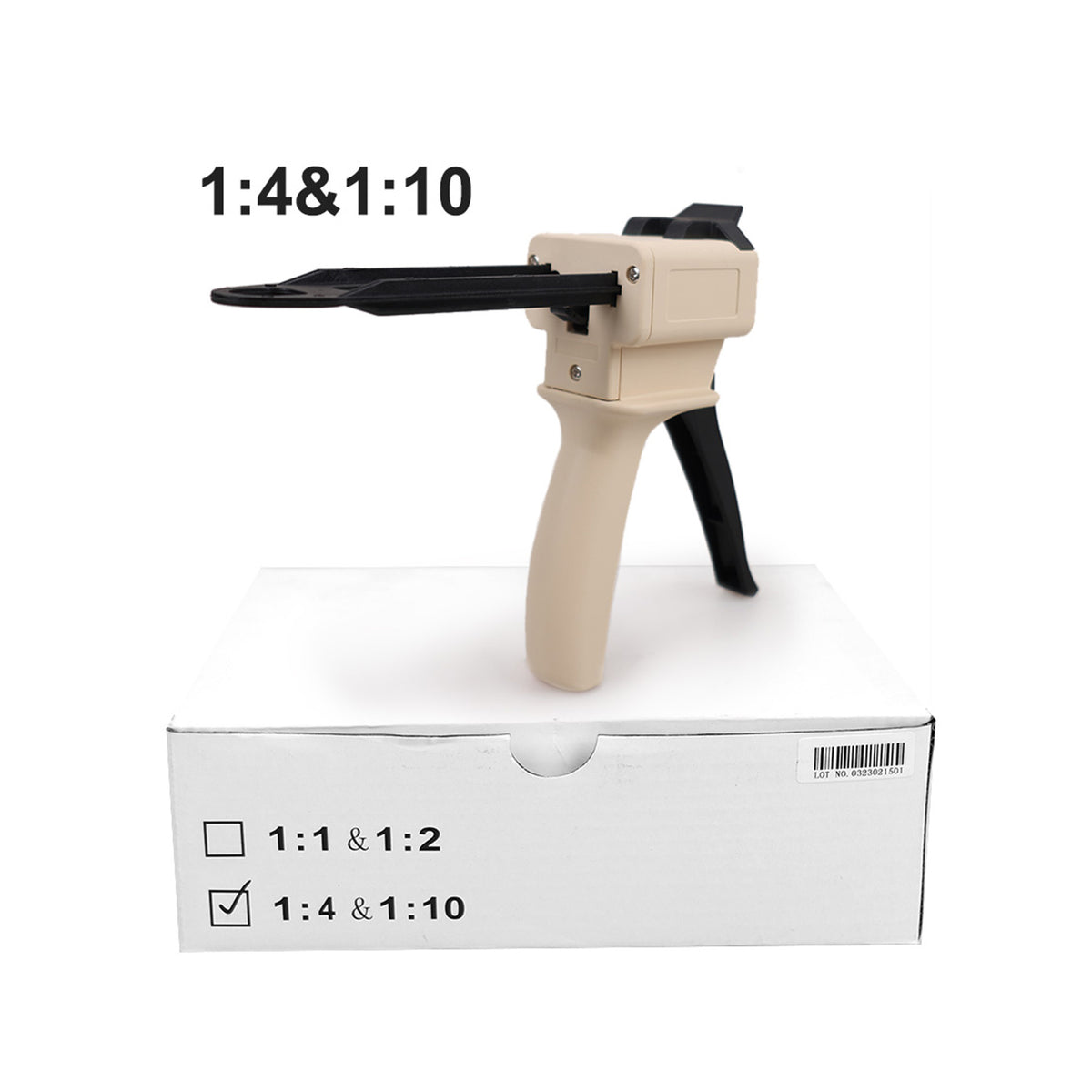 Multi-scene function collage of dispensing gun