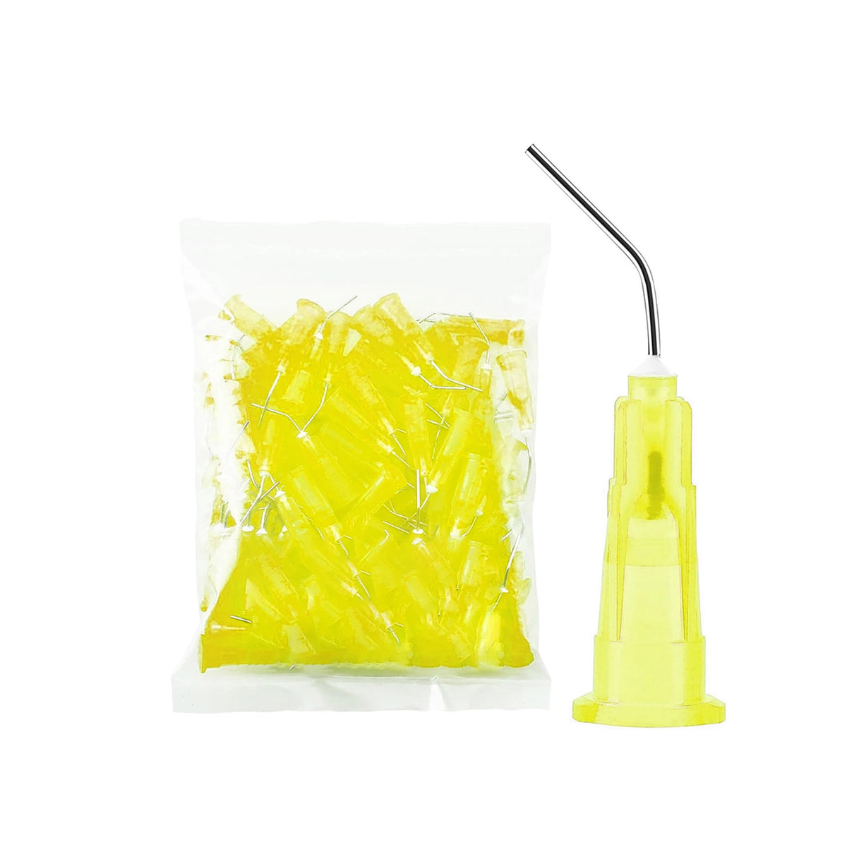 CYW470 Dental Disposable Pre- Bent Needle Tips,100pcs/bag