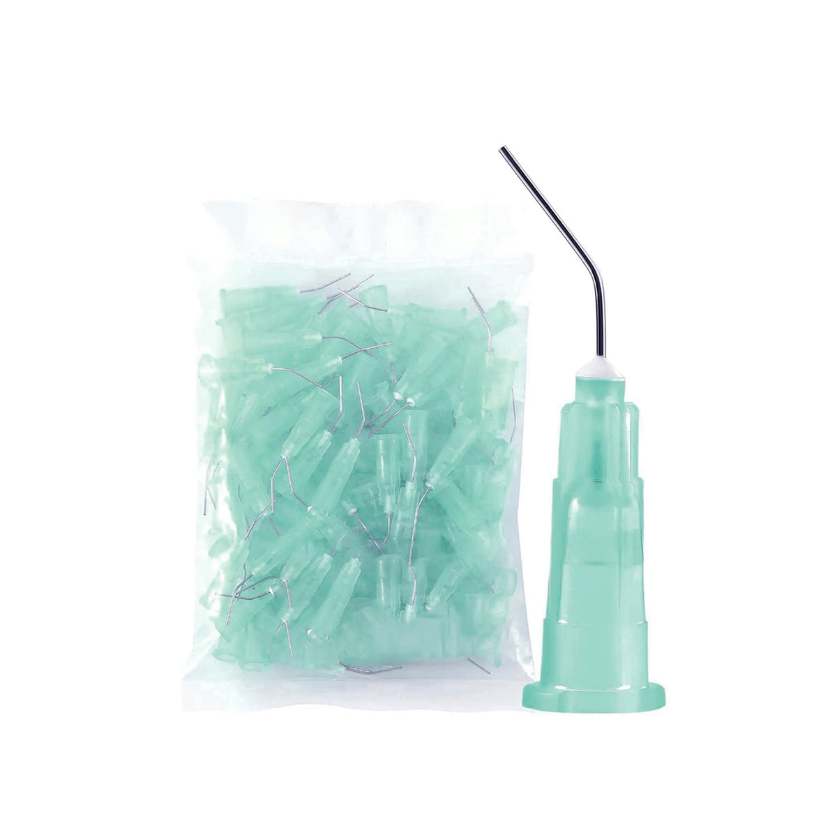 CYW470 Dental Disposable Pre- Bent Needle Tips,100pcs/bag